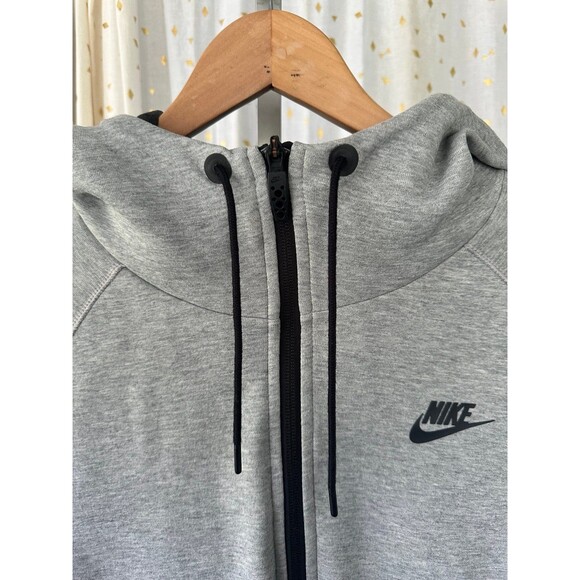 Nike Primaloft Tech Women's Gray Aeroloft Parka Down Filled Hoodie Jacket M - Picture 6 of 11